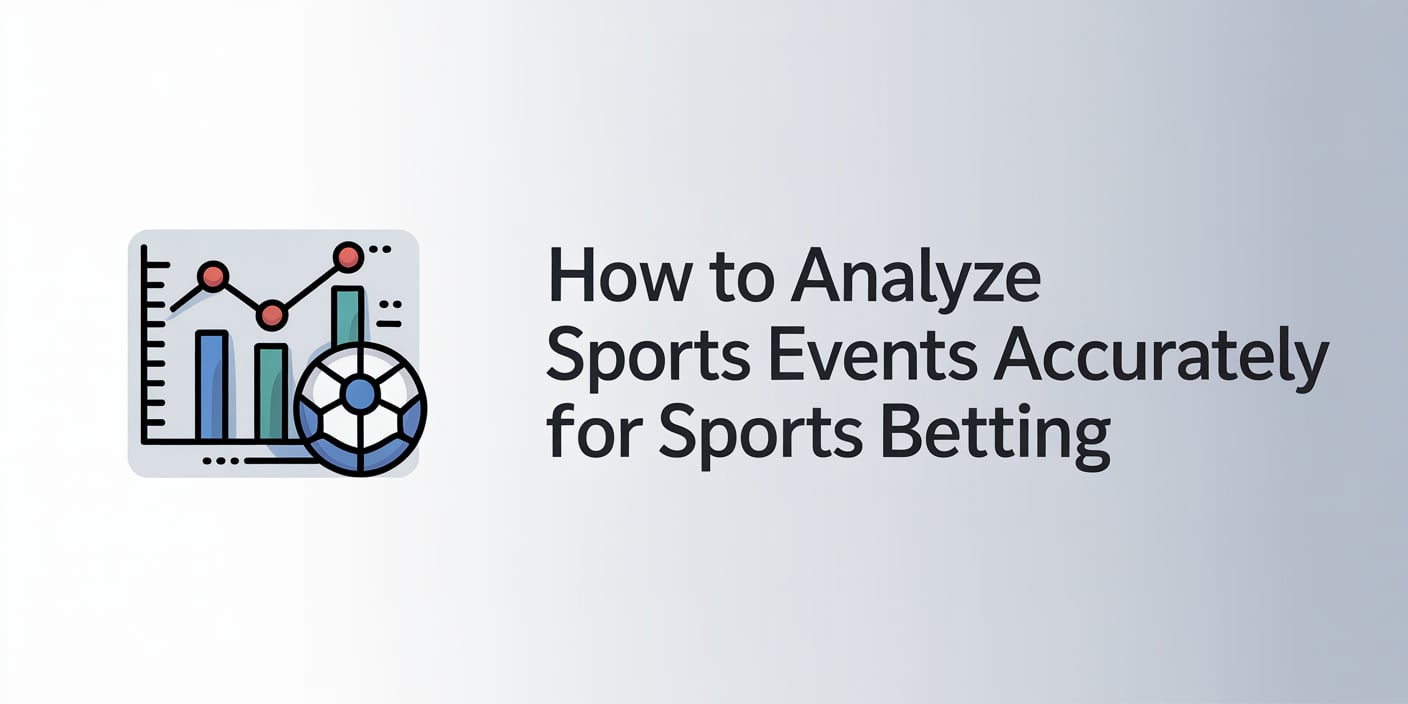 How to Analyze Sports Events Accurately for Sports Betting