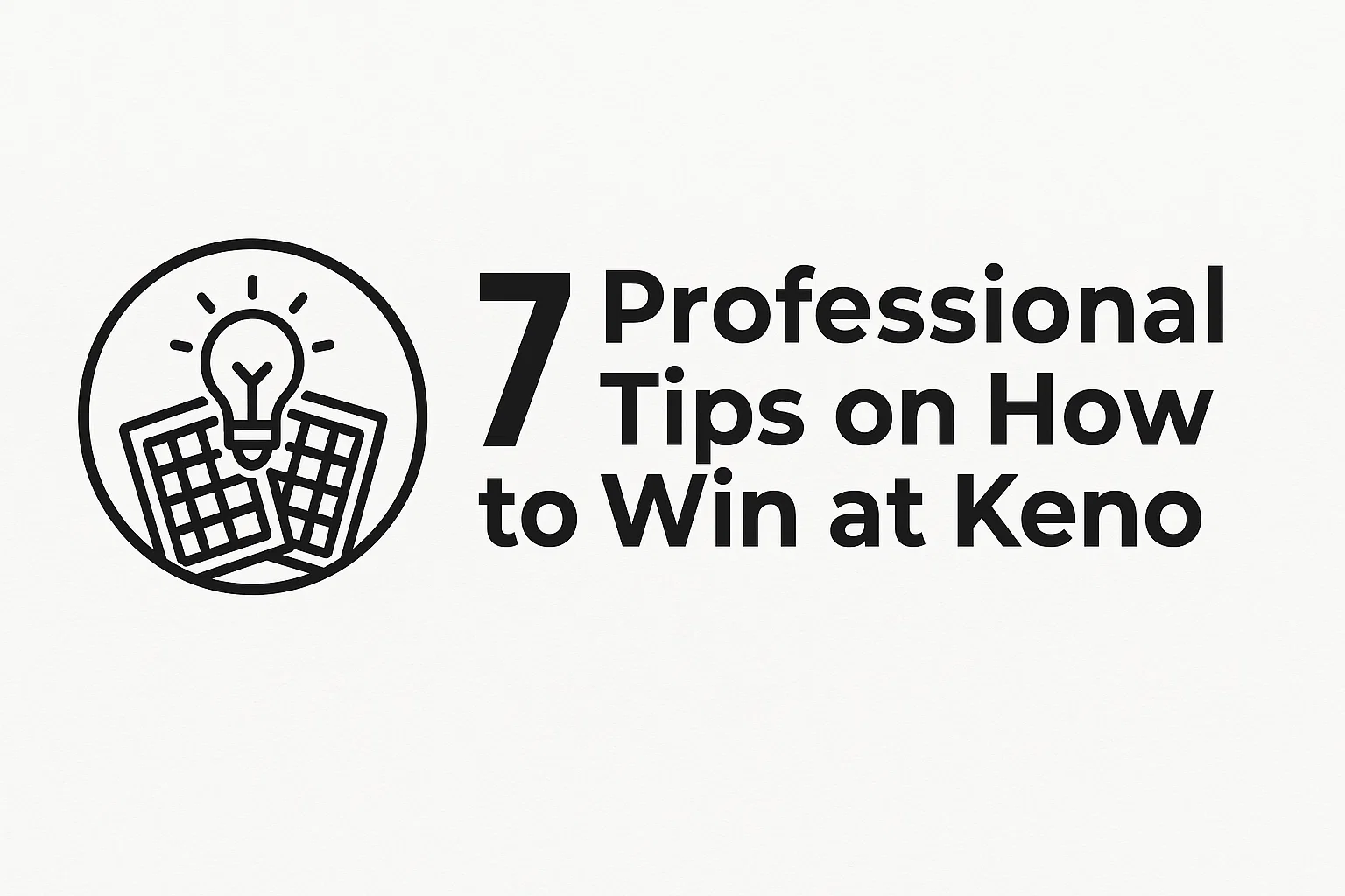 7 Professional Tips on How to Win at Keno