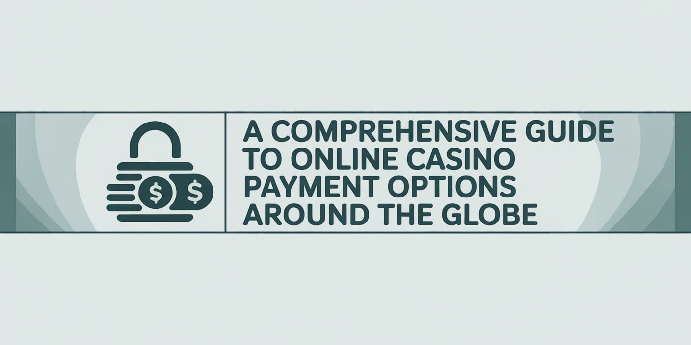 A Comprehensive Guide to Online Casino Payment Options Around the Globe